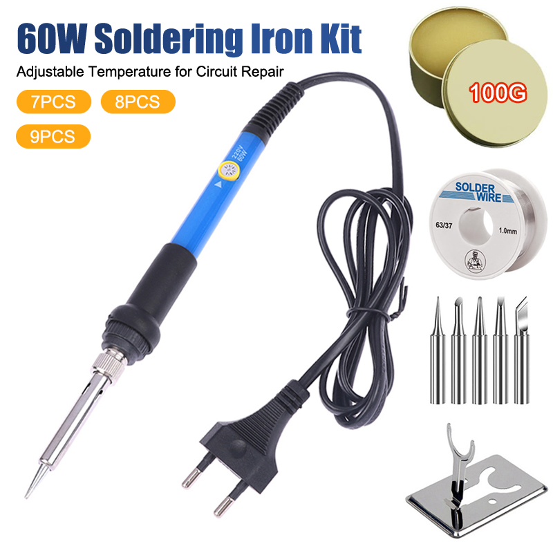 Fondue Set Electric - Einstellbare Temperatur 220V 60W Elektrisches Lötkolben-Set