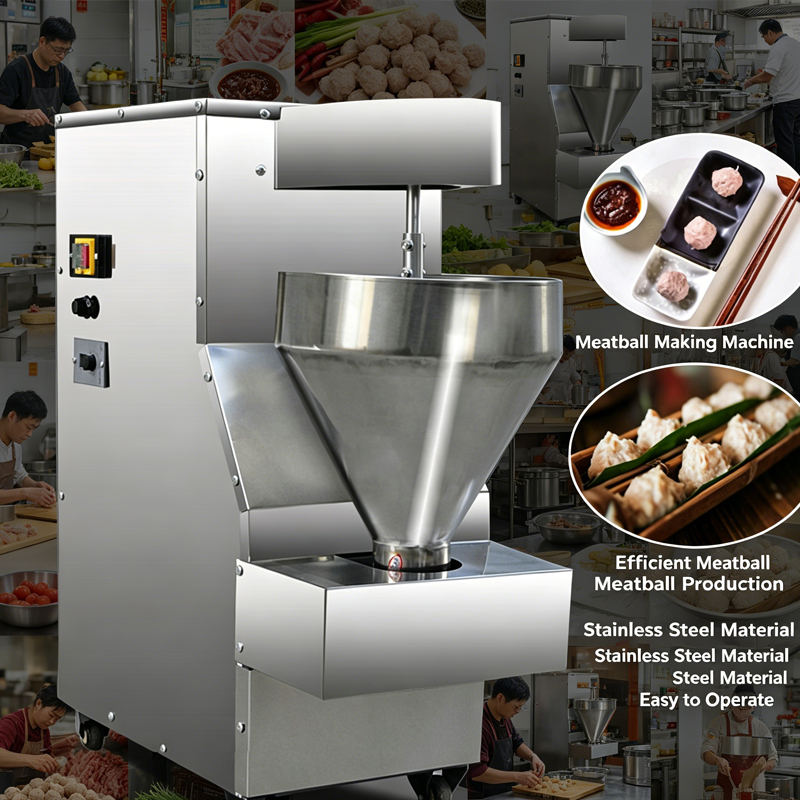 Kitchen Appliances Direct - Hochgeschwindigkeits-Industrielle Reis-Fleisch-Knödelmaschine für Rind, Huhn, Fisch