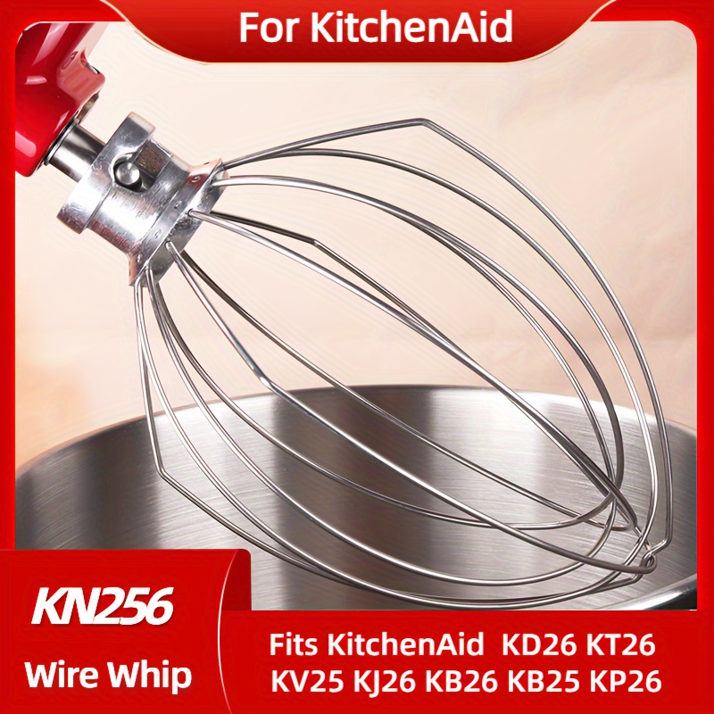 Kitchen Appliances Kitchenaid - KN256WW 6QT Edelstahl-Drahtpeitsche für KitchenAid-Mixer, lebensmittelechter