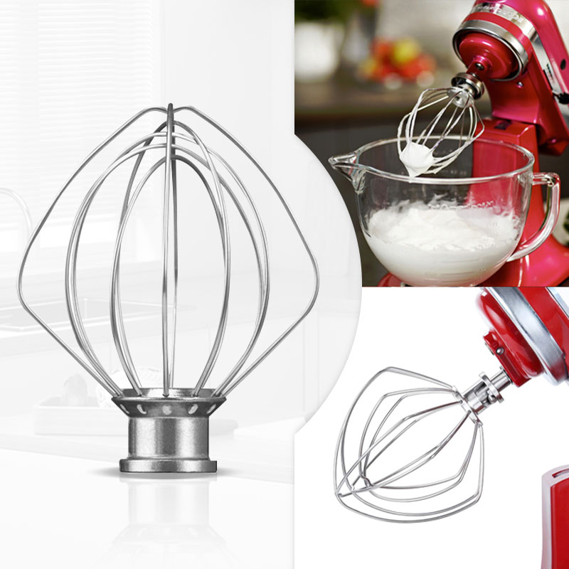 Kitchen Appliances Kitchenaid - Edelstahl-Drahtschneebesen Elektrisches Mixer-Zubehör für KitchenAid K45WW