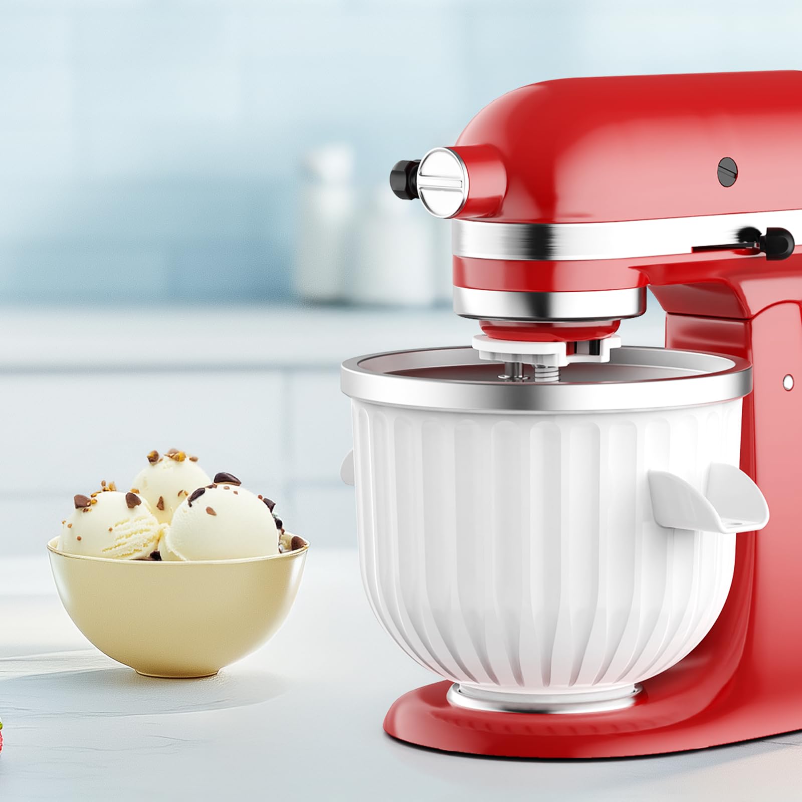 Kitchen Appliances Kitchenaid - 2-Liter-Eiscreme-Aufsatz für KitchenAid Standmixer, passend für