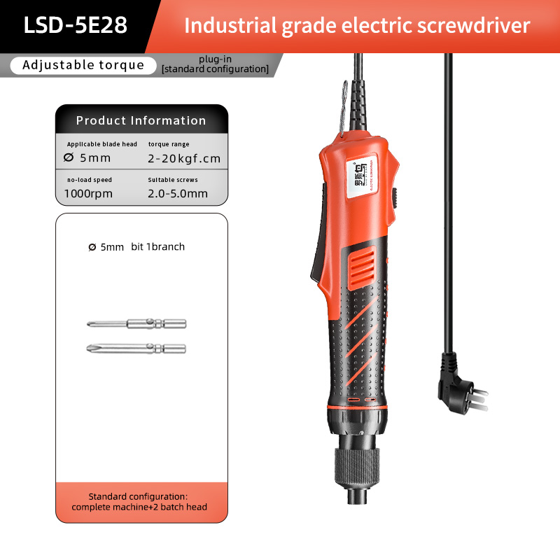 Kitchen Appliances Direct - LSD-5E28(5mm) Direktanschluss-Elektroschrauber, Geeignet für Computer, Haushaltsgeräte