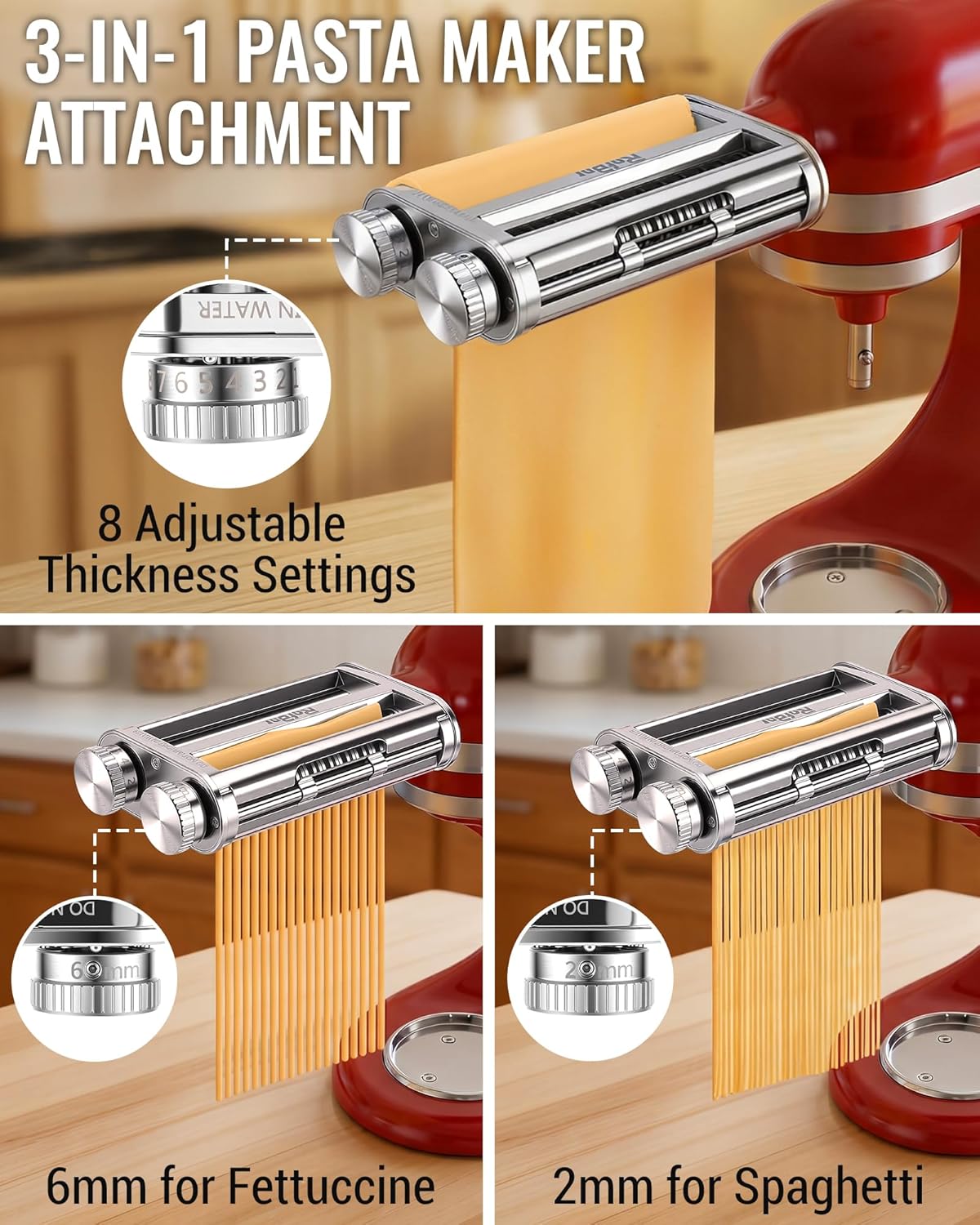 KitchenAid Mixer 3-in-1 Nudelw – Kitchen Appliances Kitchenaid Bewertung und Preis