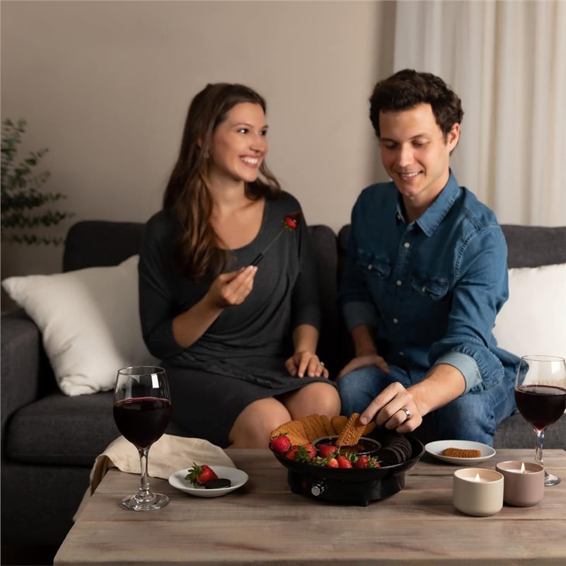 Elektrisches Fondue-Set mit Te – Fondue Set Electric Bewertung und Preis