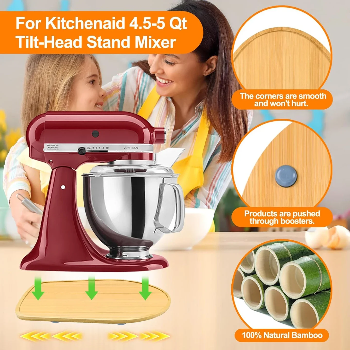 Mixer-Gleitpad für KitchenAid  – Kitchen Appliances Kitchenaid Bewertung und Preis