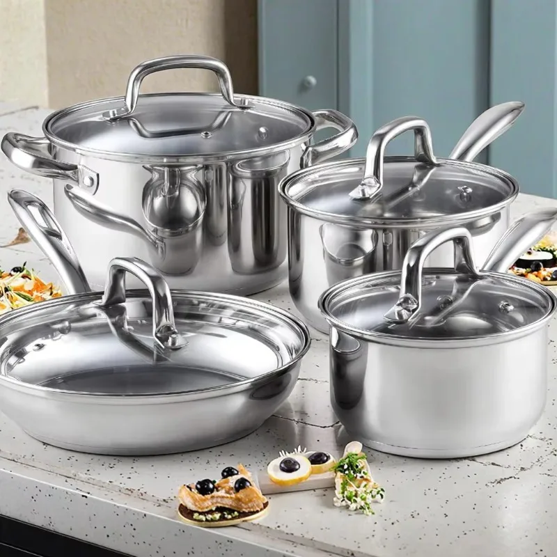 8-teiliges hochwertiges Edelst – Kitchen Appliances Luxury Bewertung und Preis