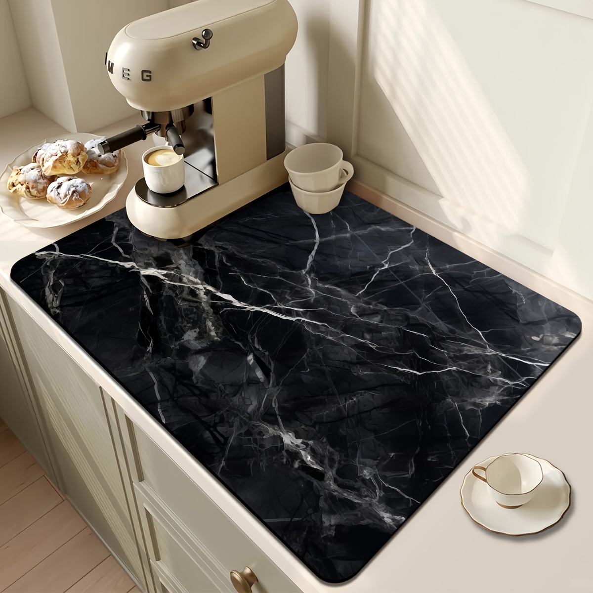 Luxuriöse Marmor-Optik Saugfäh – Kitchen Appliances Luxury Bewertung und Preis