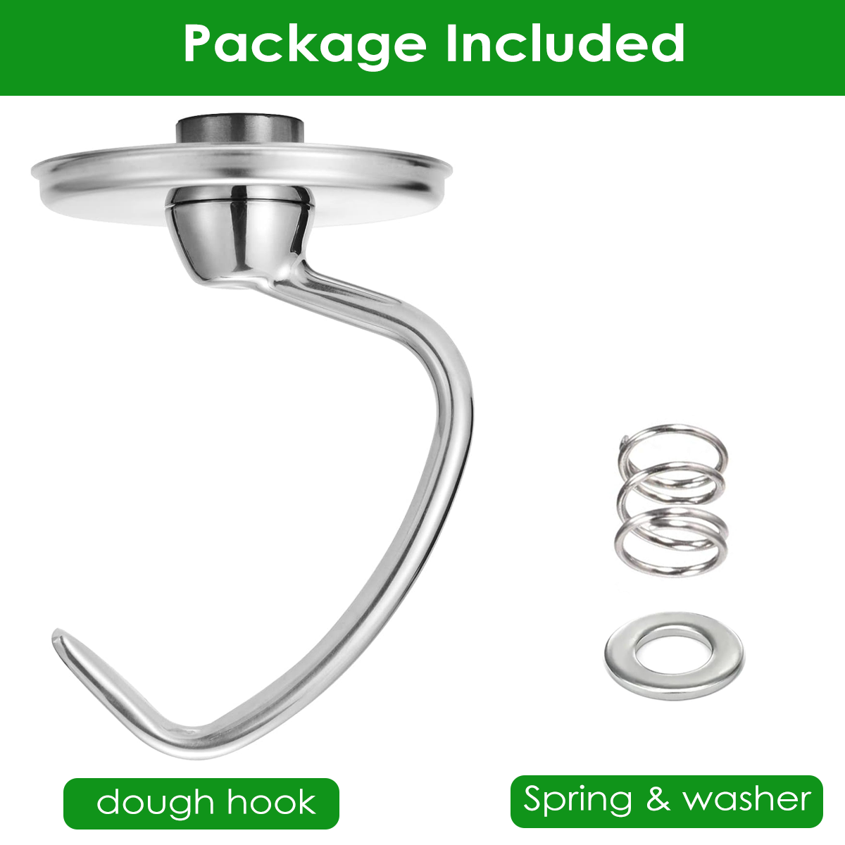 Edelstahl-Knethaken mit Feder  – Kitchen Appliances Kitchenaid Bewertung und Preis